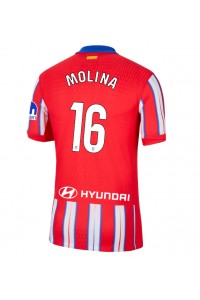 Atletico Madrid Nahuel Molina #16 Voetbaltruitje Thuis tenue 2024-25 Korte Mouw